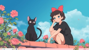 和猫猫一起主题