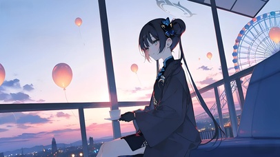 龙华妃咲-夕阳萝莉