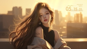 暮光中的少女