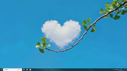 极简护眼天空主题