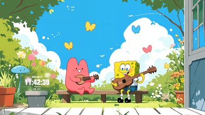 可爱的海绵宝宝