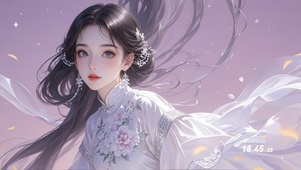 牡丹衣裙