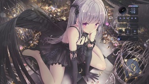黑羽天使少女