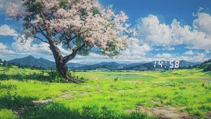 治愈风景AI壁纸