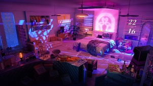 4K 午夜凌乱的房间
