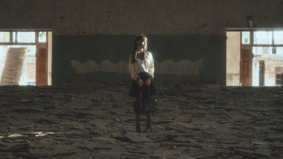 黑丝JK双马尾美少女