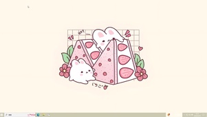 简约兔子