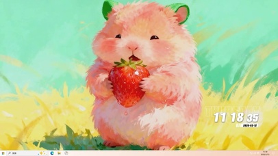 可爱小松鼠桌面主题