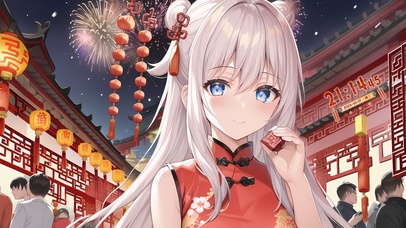 新年治愈4K糖果女神