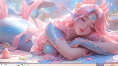 唯美美人鱼公主娜美