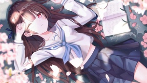 春日樱花少女