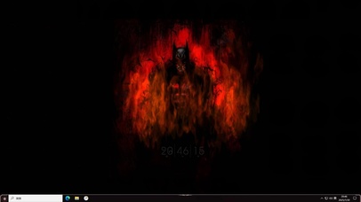 火焰蝙蝠侠—【主题桌面】