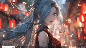 4K新年金克斯主题
