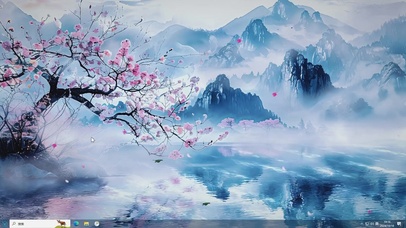 古风清新山水1-桌面主题