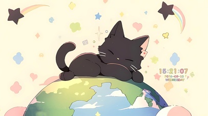 地球上的黑猫