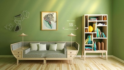 4K现代清新客厅沙发