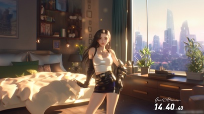 舞姿优雅如柳，轻柔而又坚定