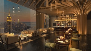 4K唯美治愈雨夜城市客厅