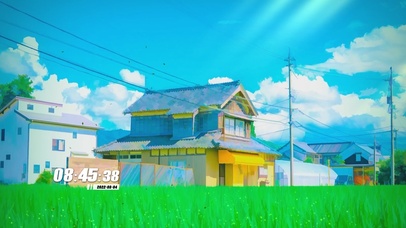 唯美治愈房屋景色