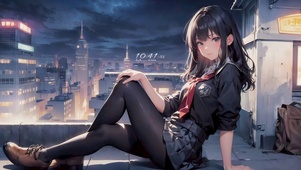 4k天台女孩