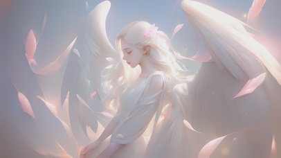 唯美天使(美女动态壁纸) - 动态壁纸下载 - 元气壁纸