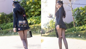 JK制服长腿女神