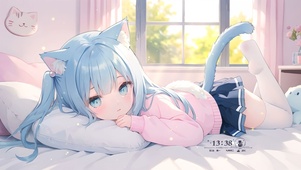 可爱治愈猫耳萝莉