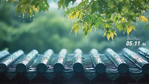 青瓦碎玉