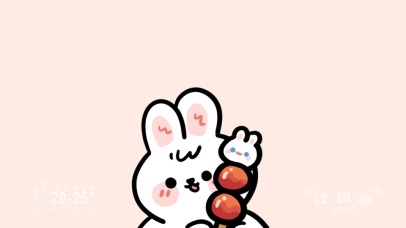 岁兔旺 兔子冰糖葫芦