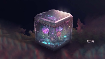 花卉立方体