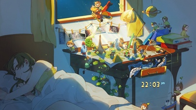 4K唯美治愈梦幻小精灵