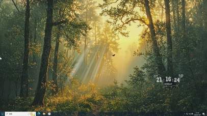密林风景壁纸-桌面主题