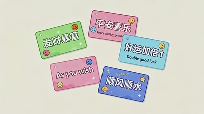 打工人贴纸祝福桌面