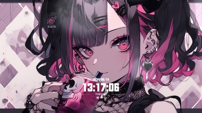 粉色少女（非主题）