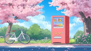 飞舞樱花