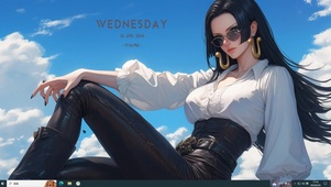 度假中的女王