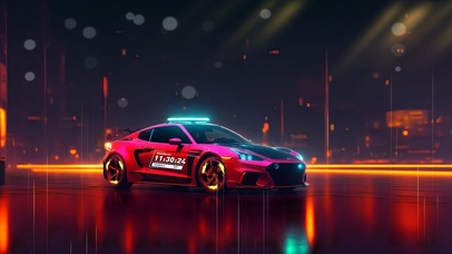 炫酷红色人轿跑