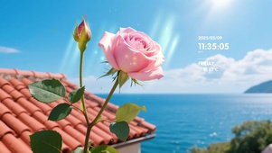 4k唯美花草风景壁纸