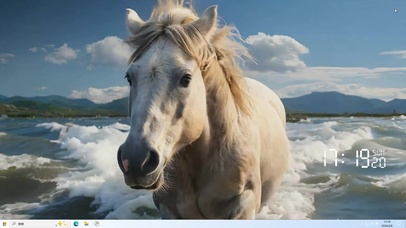 一匹马桌面主题