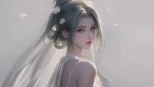 唯美纱裙少女