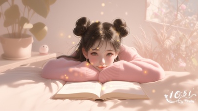 她的气质如同山间的幽兰