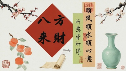 古风意境美感桌面