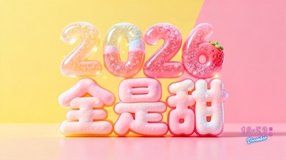 来年少苦多甜！