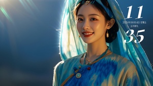 异域风情少女