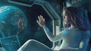 090-遥望星空的女神