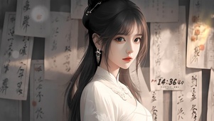 古典气质美女	