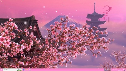 古风雪景主题壁纸