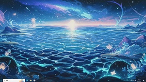 幻海星途-桌面主题