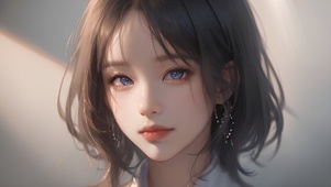 4k文艺美女