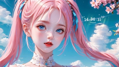 4k清纯可爱女孩